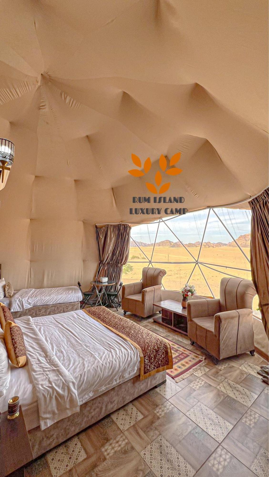 Rum Island Luxury Camp & Bubbles Hotel Вади-Рам Экстерьер фото