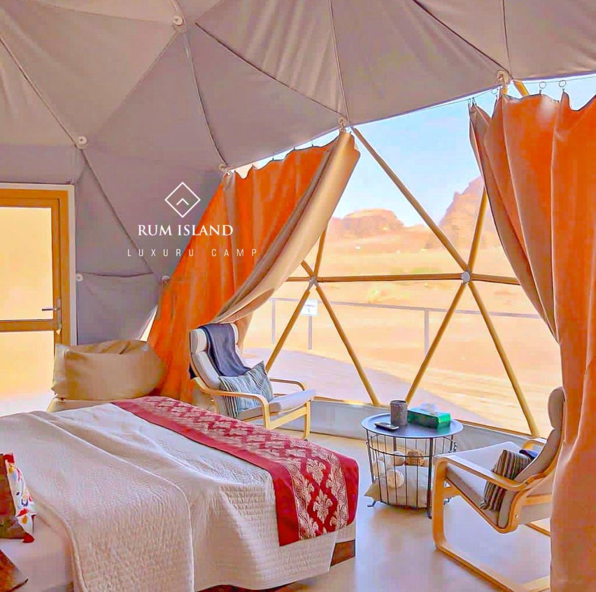 Rum Island Luxury Camp & Bubbles Hotel Вади-Рам Экстерьер фото