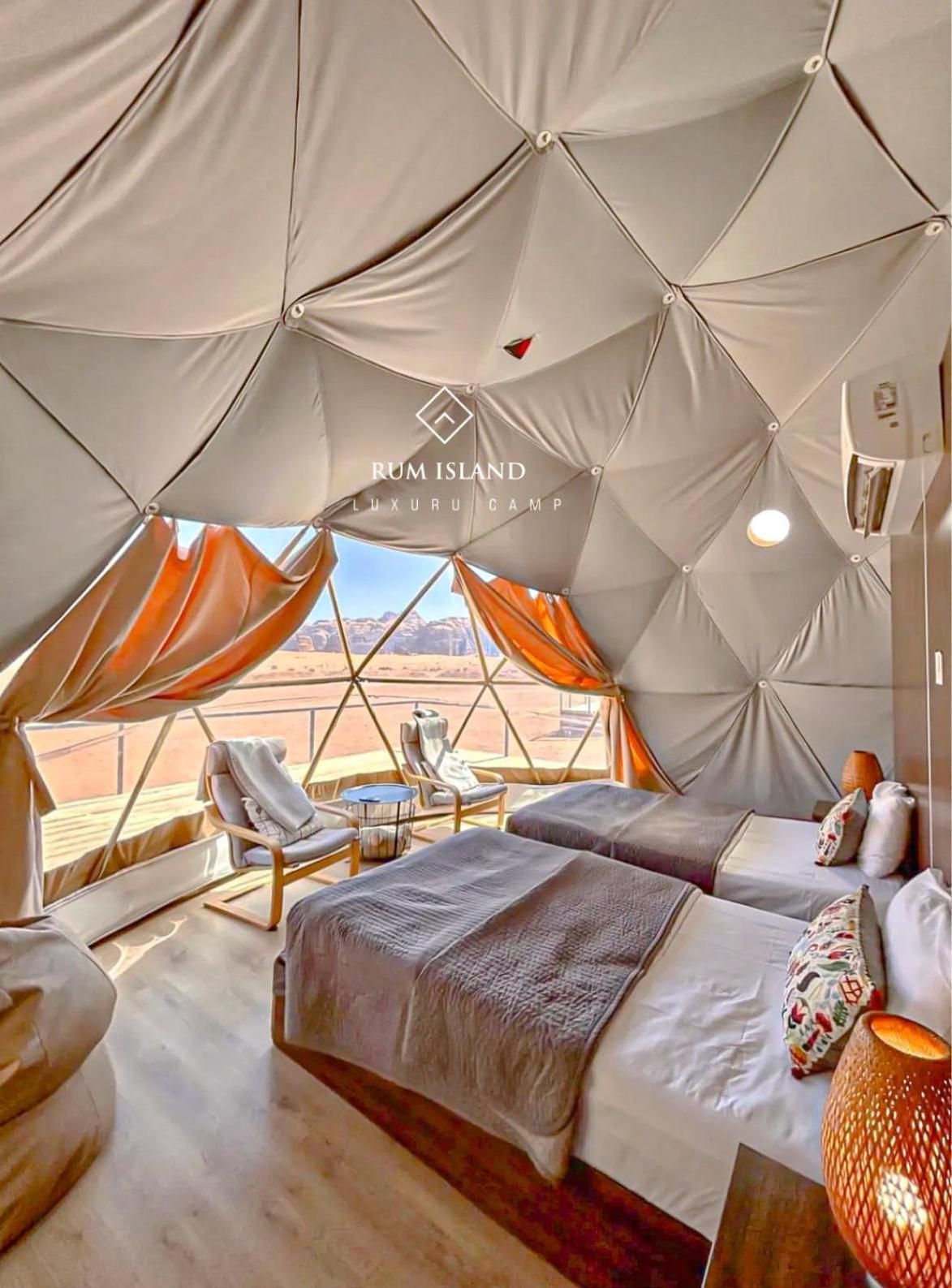 Rum Island Luxury Camp & Bubbles Hotel Вади-Рам Экстерьер фото